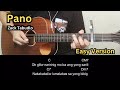 Pano - Zack Tabudlo | Guitar Tutorial