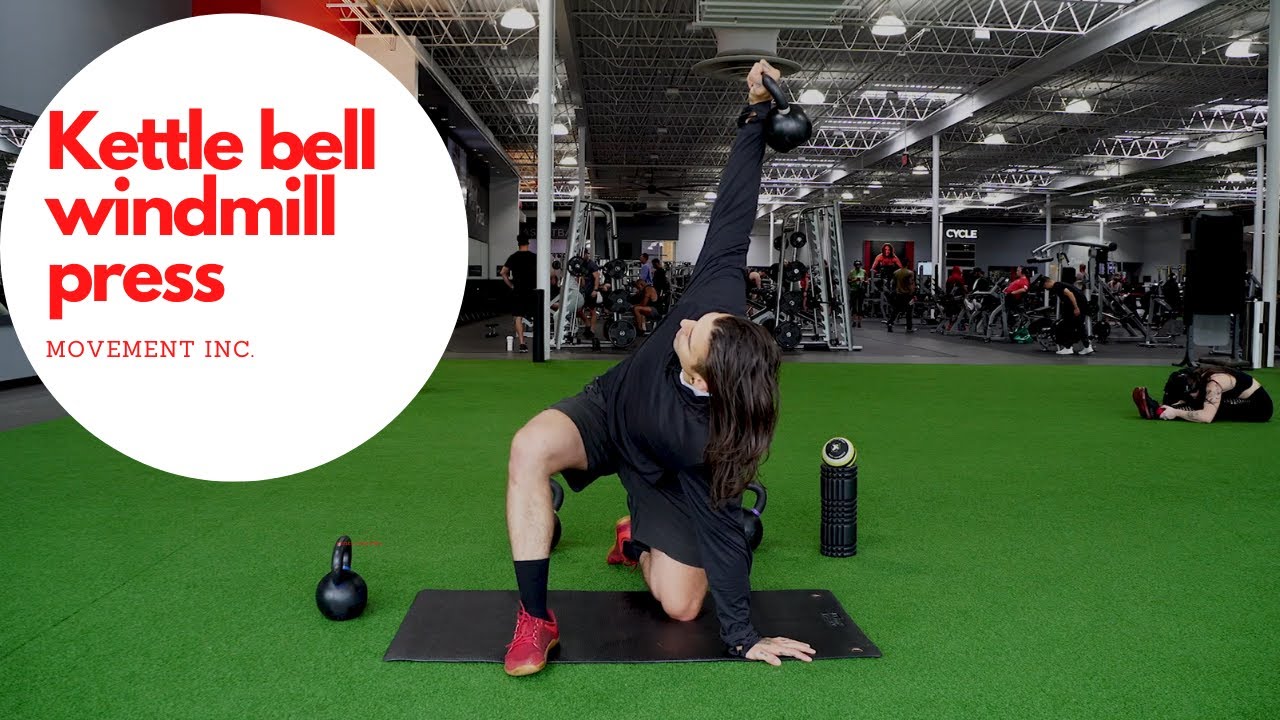 Learn The Kettle Bell Windmill Press Youtube