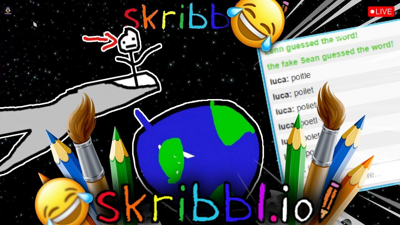 Scribble Funny Live Stream Funny Drawings In Scribble Youtube