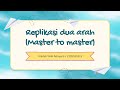 Teknologi Basis Data | Replikasi Dua Arah (Master To Master)