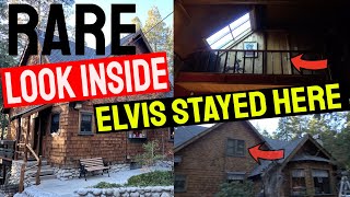 Rare Look Inside the Idyllwild Private Home Where Elvis Stayed During Kid Galahad Filming In 1961