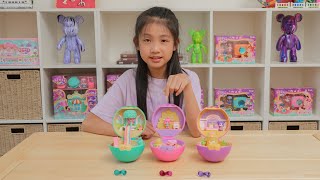 Yuxi and Fengfeng Play Hamster Dollhouse雨熙和枫枫玩仓鼠泡泡小屋