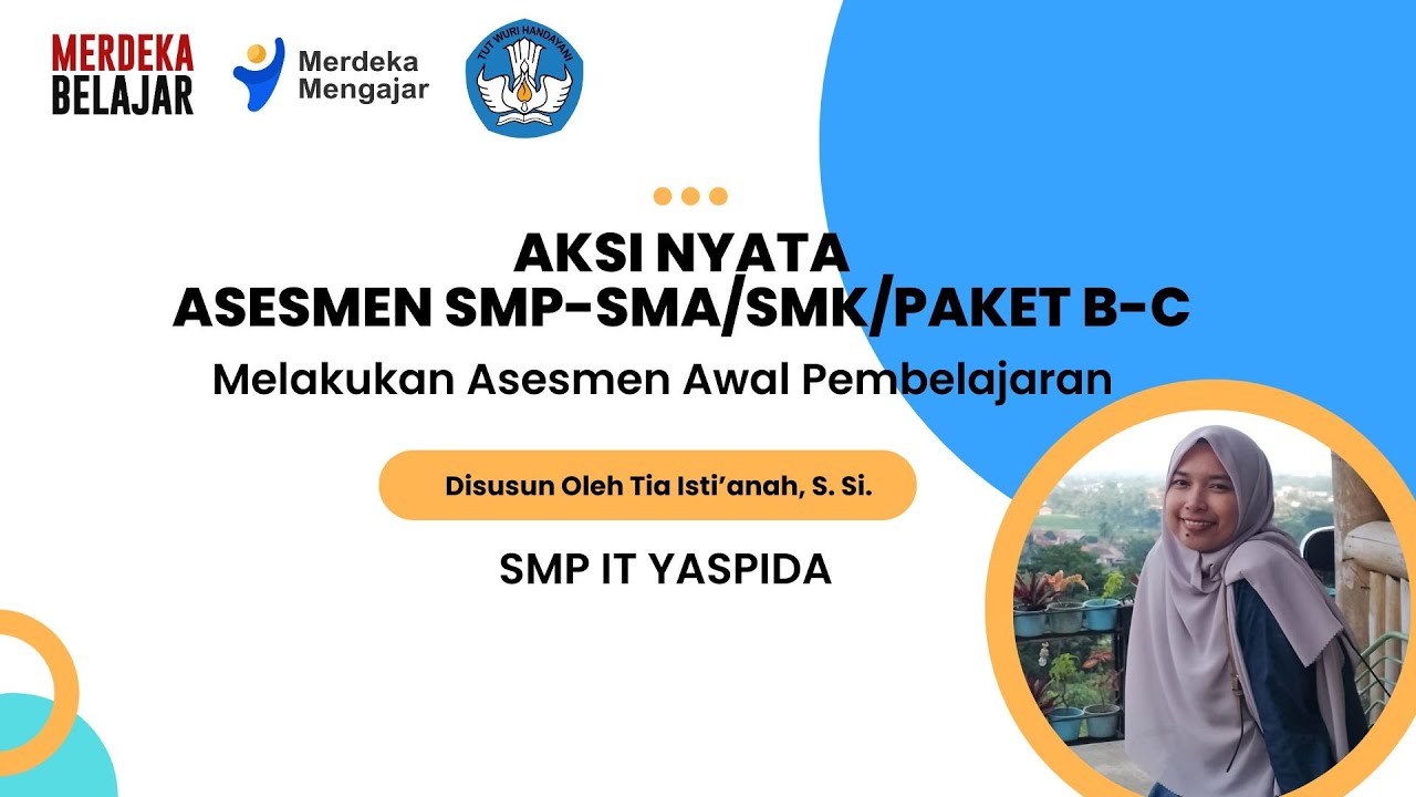 Aksi Nyata Asesmen SMP-SMA/SMK/Paket B-C - YouTube