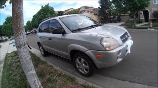 2007 Hyundai Tucson GLS startup, engine and in-depth tour