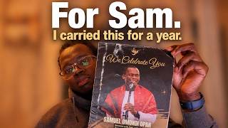 I Couldn't Read This at His Funeral. I Carried It in My Bag for a Year. Tonight I Finally Did.