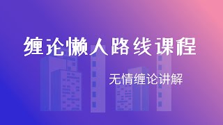 无情缠论：缠中说禅懒人路线第1课分型与K线包含关系处理（适合股票，期货，外汇，比特币）