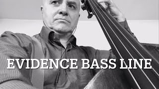 Evidence Walking Bass Line Play Along Backing Track