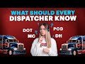 Truck Dispatcher Terminology You Must Know -  Freight Dispatcher Training