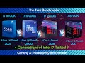 Intel i7 11700k vs Intel i7 10700k vs Intel i7 9700k vs Intel i7 8700|4 Generation of i7 Tested|