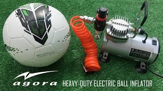 AGORA Heavy-Duty Electric Ball Pump Inflator | Inflate Multiple Balls In Minutes