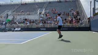 Andy Murray Court Level Practice US Open 2022