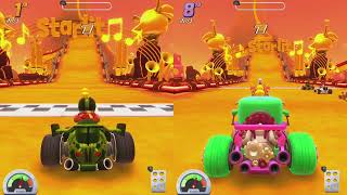 Starlit KART Racing split screen GAMEPLAY PS5