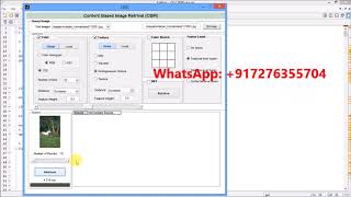 Content Based Image Retrival using matlab code
