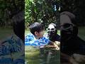 Kidnapper hiding in the pool プールに潜む誘拐犯