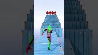 GTA 5 Epic Water Ragdolls | Spider-Man Jumps / Fails ep.113 #shorts