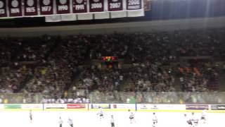 UMass Hockey Goal Crowd Celebration