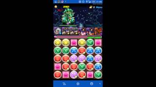 【パズドラ】キングカーニバル『超高速周回28秒』究極バハムート闇メタトロン、赤オーディン