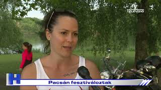 Pacsán fesztiváloztak – ZTV Híradó 2022-07-18