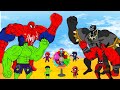 Evolution Of Team HULK Family Vs Evolution Of Team VENOM Family : Who Is The King Of Super Heroes?