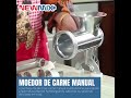 Moedor De Carne Manual Maquina Número 8 funil Linguiça