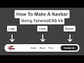How To Create a Navbar with Tailwind CSS v4 and React