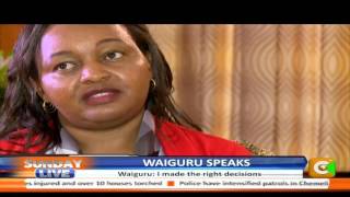 Former Devolution CS Anne Waiguru reveals her net worth