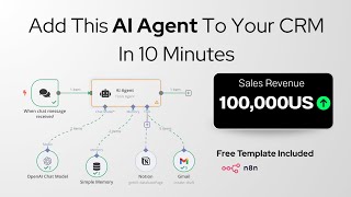 Add This n8n AI Agent To Your CRM To Automate Follow Ups (template included)