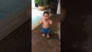 Karate midget fly swatted #dwarf #funny #comedy