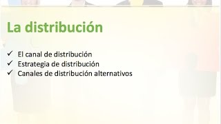 La distribución: estrategias y canales