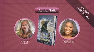 Author Talk with Gabi Burton about "To Steal a Throne"