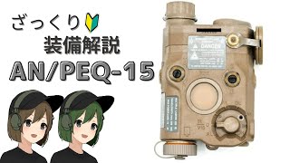 【実銃解説】AN/PEQ-15についてざっくりわかりやすく解説していきます！