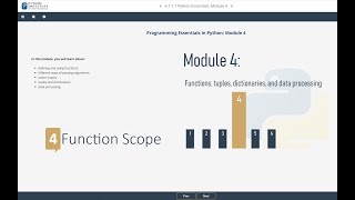 PCAP - Programming Essentials in Python: Module 4 (Functions - Part-4)