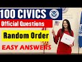 2024✅100 Civics Questions [2008 VERSION] 🗽For your U.S Citizenship Interview N400 /Easy Answers💬!