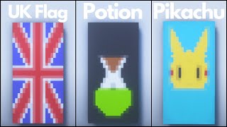Minecraft: 7 Cool Banner Designs #3 (Tutorial)