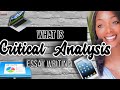 What is Critical Analysis Essay Writing || Writing Template || Keynote