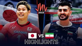 JAPAN vs IRAN | Highlights | Men's VNL 2023