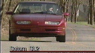 1992 Saturn SL2 Sedan (Manual) - Road Test Magazine Retro