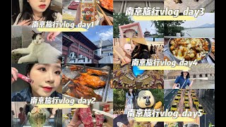 南京旅行vlog｜鸡鸣寺｜牛首山｜总统府｜纪念馆｜动物园｜先锋书店｜秦淮河｜夫子庙