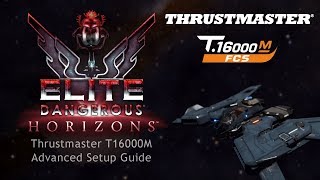 TARGET Tutorial for the Thrustmaster T16000M and Elite Dangerous