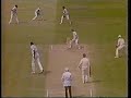 DEREK RANDALL - LAST TEST INNINGS ENGLAND v WEST INDIES 1st TEST MATCH DAY 3 EDGBASTON JUNE 16 1984