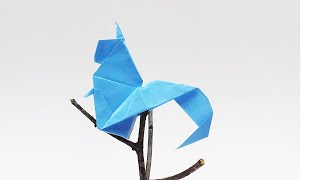 Easy Origami Squirrel Tutorial - Origami Animal