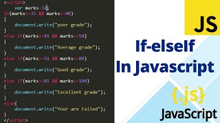 IF else-if statements in javascript in hindi || Javascript tutorial for beginners - 12