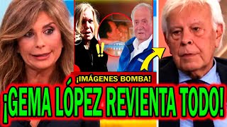 💥¡BOMBA! Gema López EXPLOTA con Felipe González por REY Juan Carlos I y AUDIOS Bárbara Rey