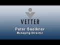 Dual Chamber Technology by Vetter. Peter Soelkner, Managing Director of Vetter