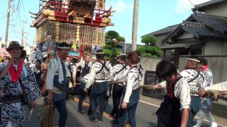 佐原の大祭 田宿 山車乱曳き　1