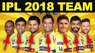 IPL 2018 Player List Chennai Super Kings || CSK Squad || IPL 11