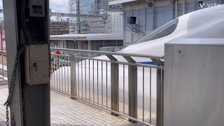 【旅動画in岡山】東海道・山陽新幹線 新大阪駅を発着する列車たち 撮影日 8月9日