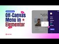 Create an Off-Canvas Menu in WordPress (No-code & Free Methods)