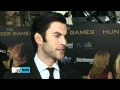 Wes Bentley interview at the Hunger Games Black Carpet World Premiere