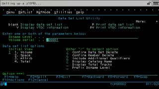 EP01: First setup on z/OS